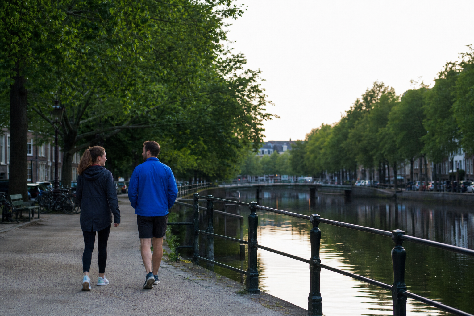 Een wandeling opbouwen na een drukke periode